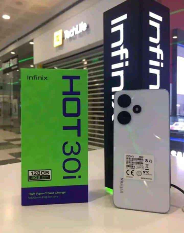 Infinix hot 30 128GB 8 Ram image - Mobimarket