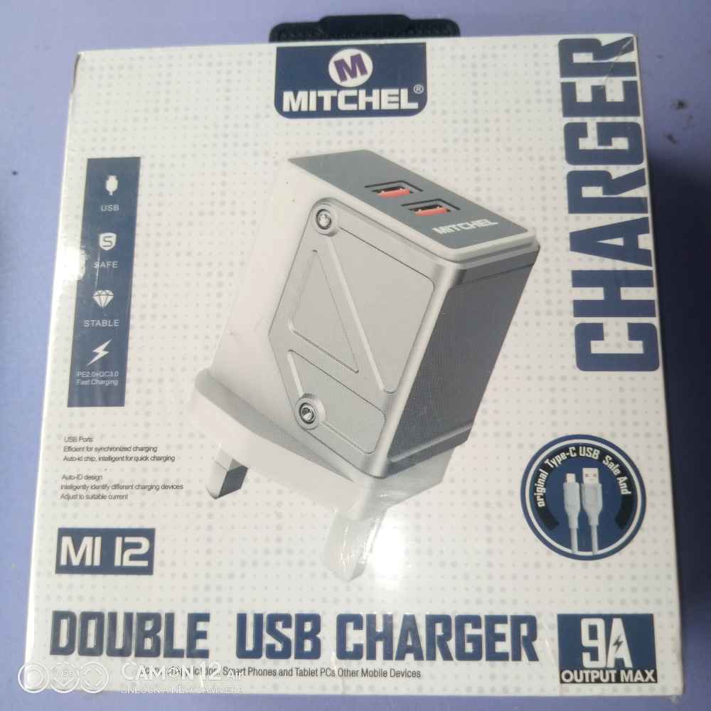 Mitchel double USB charger image - mobimarket