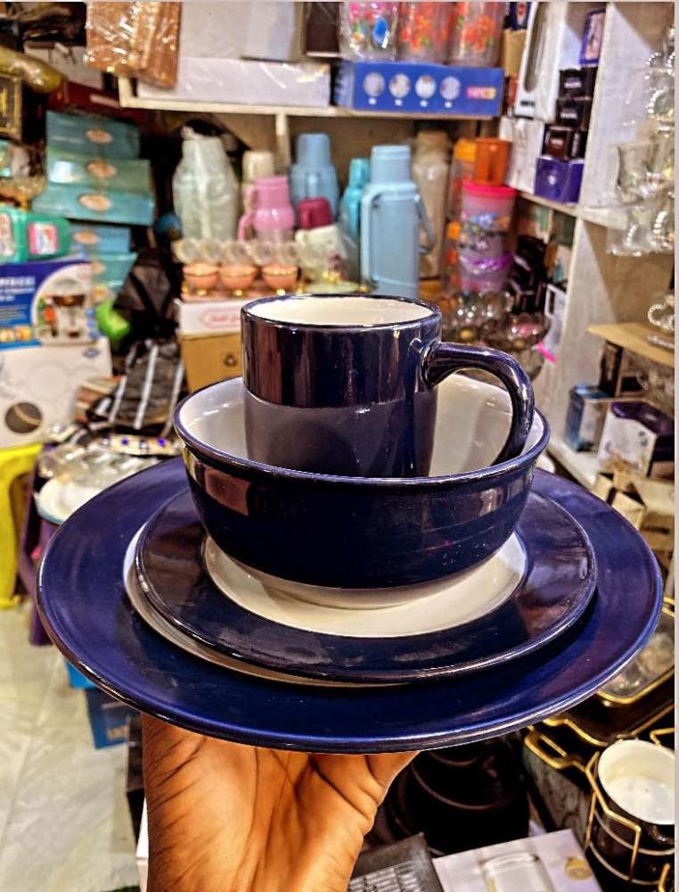 16pcs ceramic dinner set image - mobimarket