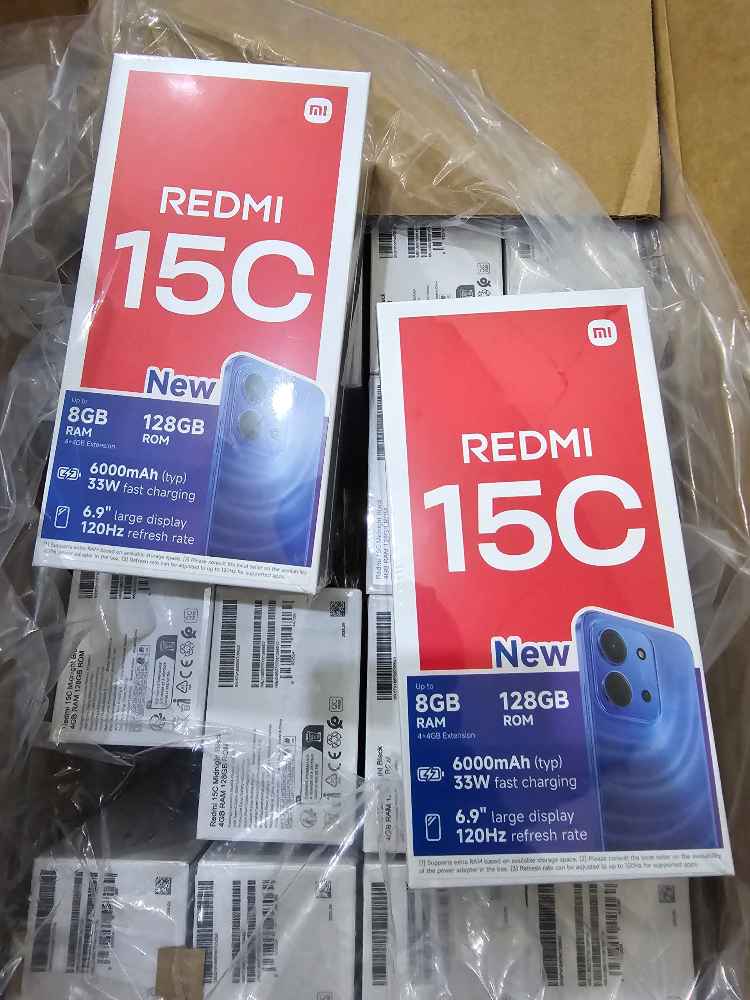 Redmi 15c[4gb ram and 128gbrom]...6000mah battery image - Mobimarket