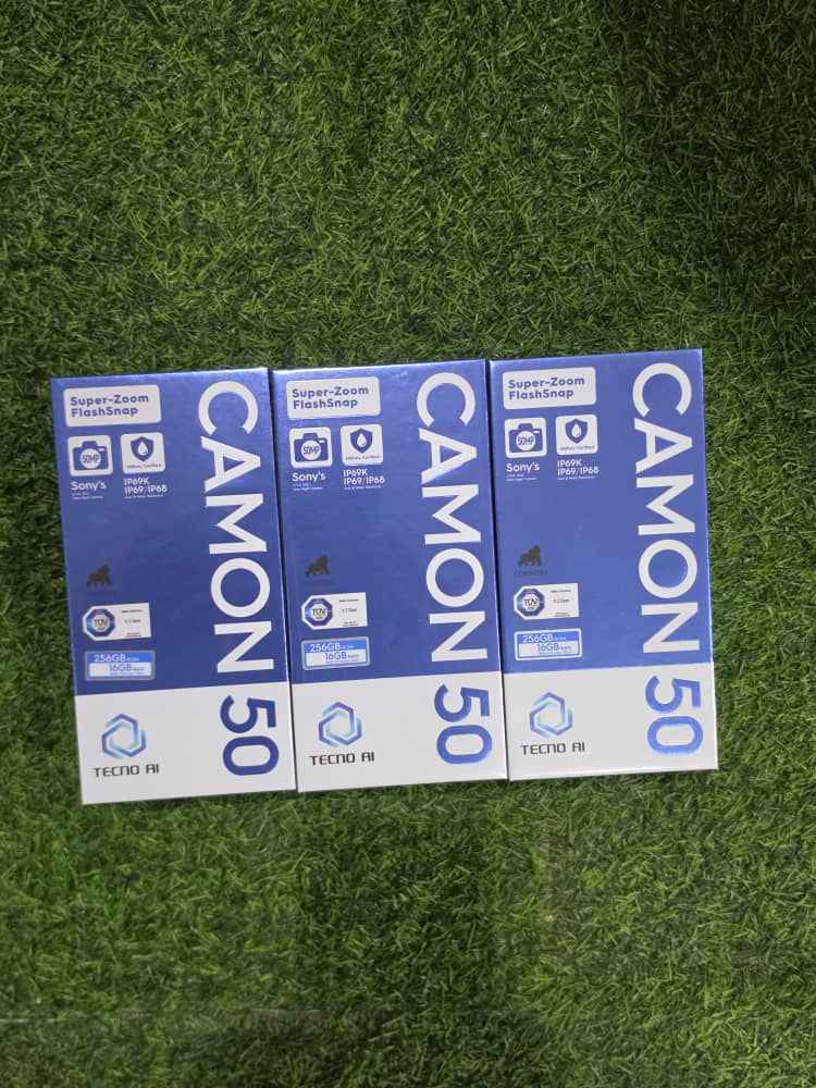 Tecno camon 50 [8gb ram and 256gb rom] image - Mobimarket