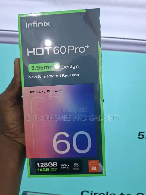 Infinix Hot 60 pro plus [8gb ram and 128gb rom] image - Mobimarket