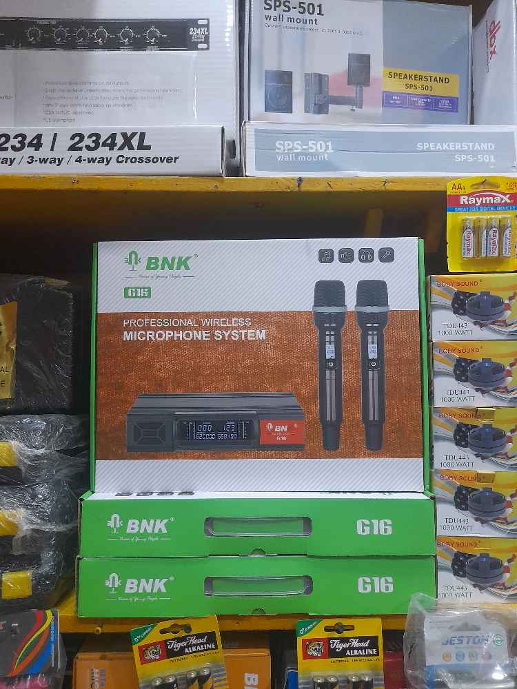 BNK wireless mic G16 image - Mobi-market