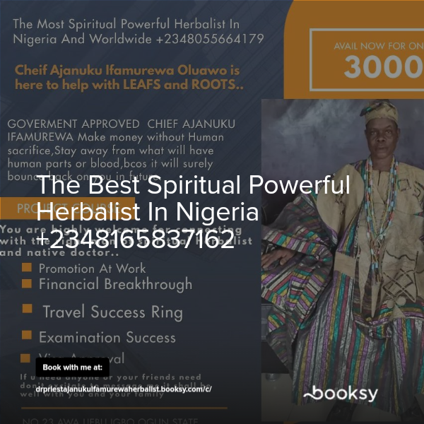 The Best Spiritual Powerful Herbalist In Nigeria image - Mobiarket