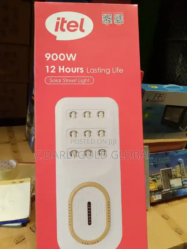 Itel 900w Solar Street light image - Mobi market