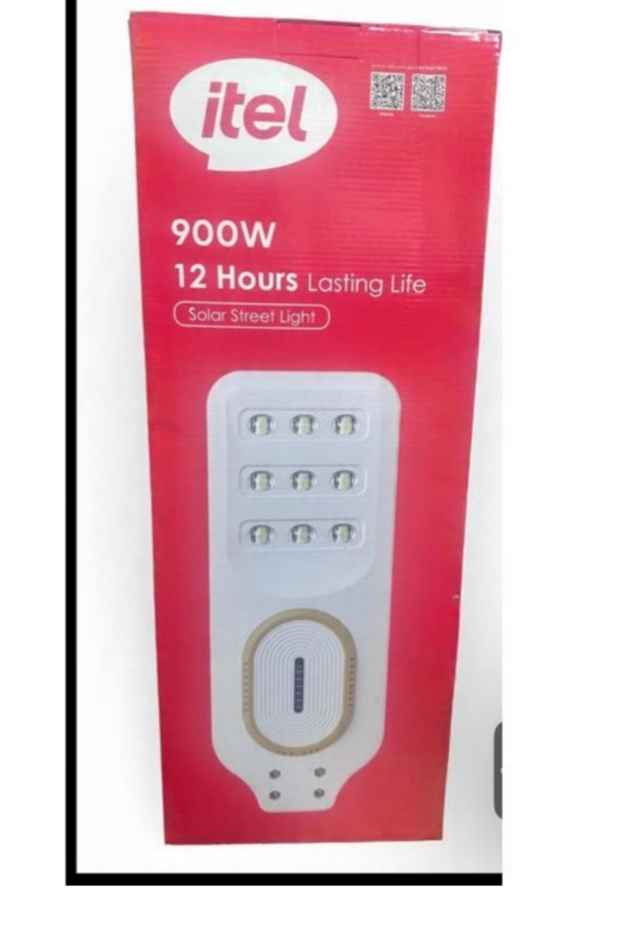 Itel 900w Solar Street light image - mobimarket