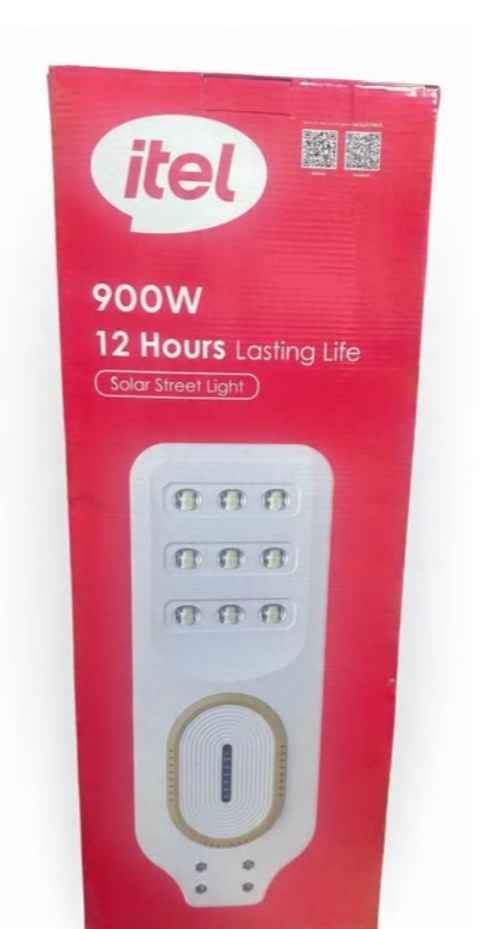 Itel 900w Solar Street light image - mobimarket